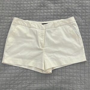 White Dress Shorts
